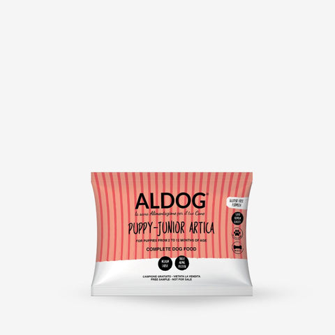 FREE SAMPLE ALDOG PUPPY-JUNIOR ARTICA Medium/Large Kibble