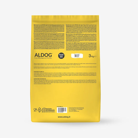 ALDOG BEEF Kibble Medium/Large