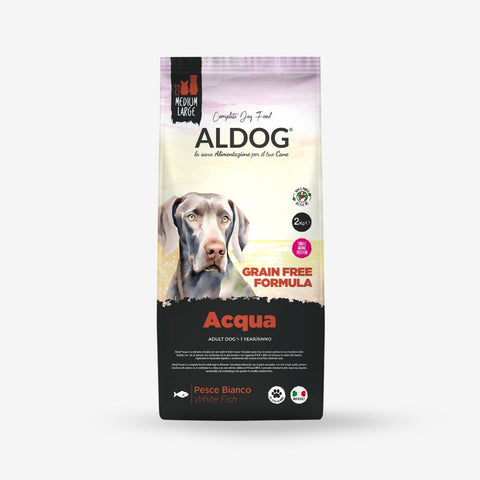 ALDOG WATER WHITE FISH Medium/Large Kibble