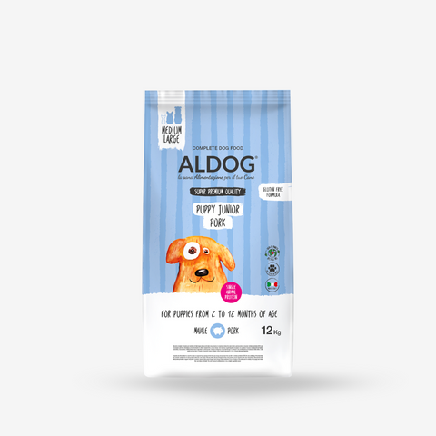 ALDOG PUPPY-JUNIOR PORK Medium/Large Kibble