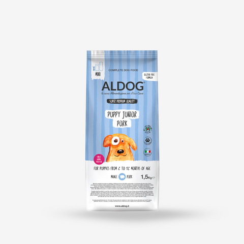 ALDOG PUPPY-JUNIOR PORK Mini Kibble