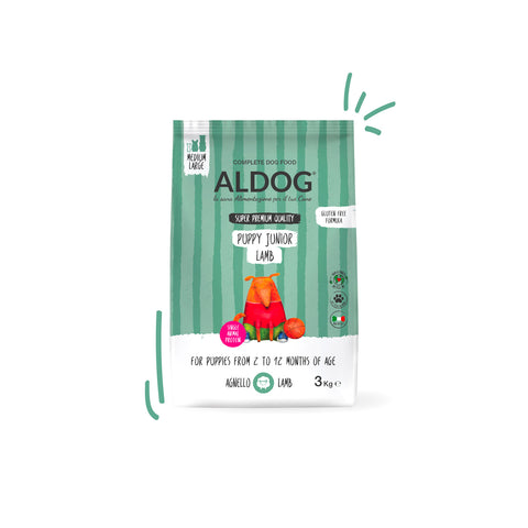 ALDOG PUPPY-JUNIOR LAMB Medium/Large KIbble