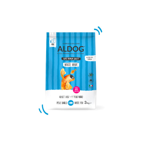 ALDOG WHITE WAVE Mini Kibble