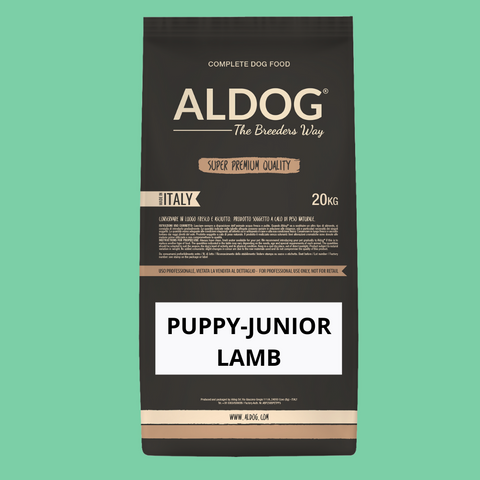 ALDOG BREEDERS PUPPY-JUNIOR LAMB medium/large